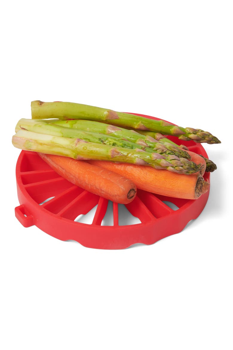 Silicone Dual Trivet, Alternate, color, Red