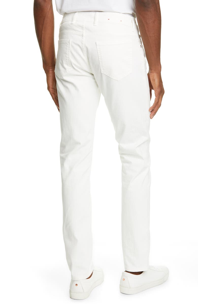 Eleventy Slim Fit Stretch Cotton Five Pocket Pants, Alternate, color, 