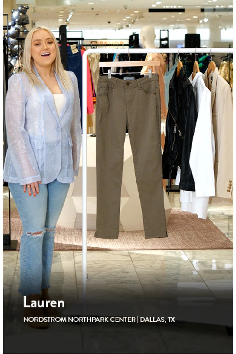 High Waist Ankle Skinny Pants video