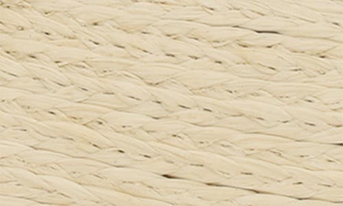 Nine West Caspe Woven Mule In Ivory