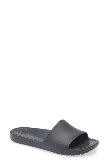 Crocs Kadee Slide Sandal In Black