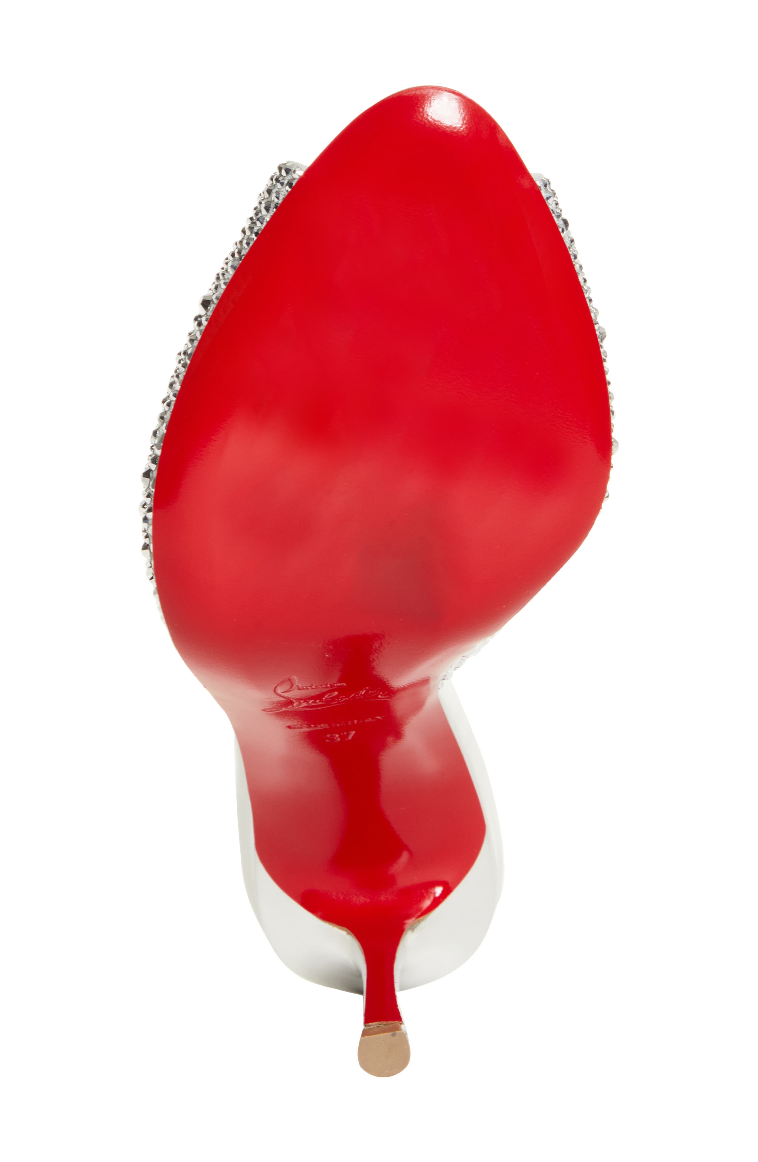 Christian Louboutin Me Dolly Crystal Embellished Slide, Alternate, color, 