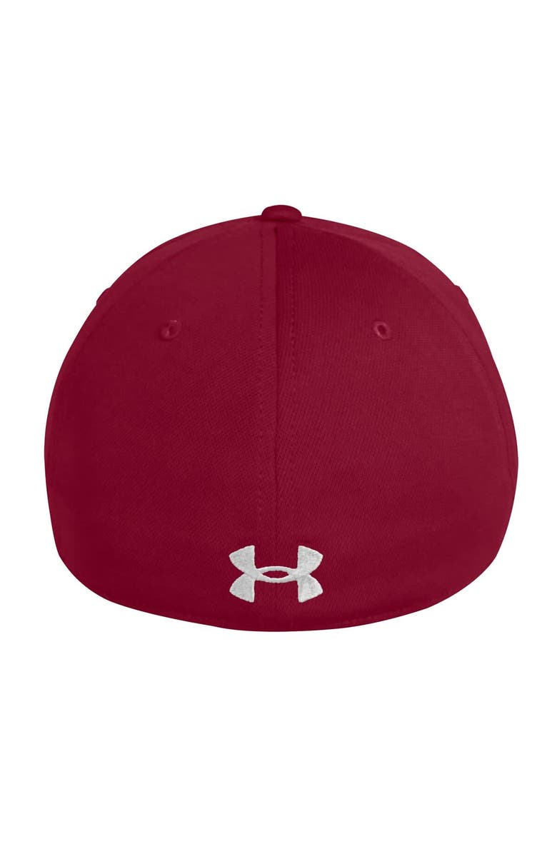 Under Armour Men's Under Armour Garnet South Carolina Gamecocks Sideline Blitzing Accent Iso-Chill Flex Hat, Alternate, color, Garnet
