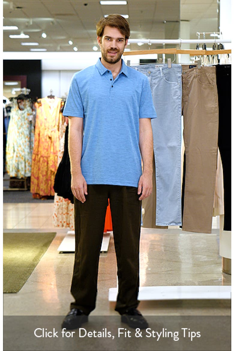 Base Jump Stripe Cotton Blend Polo video