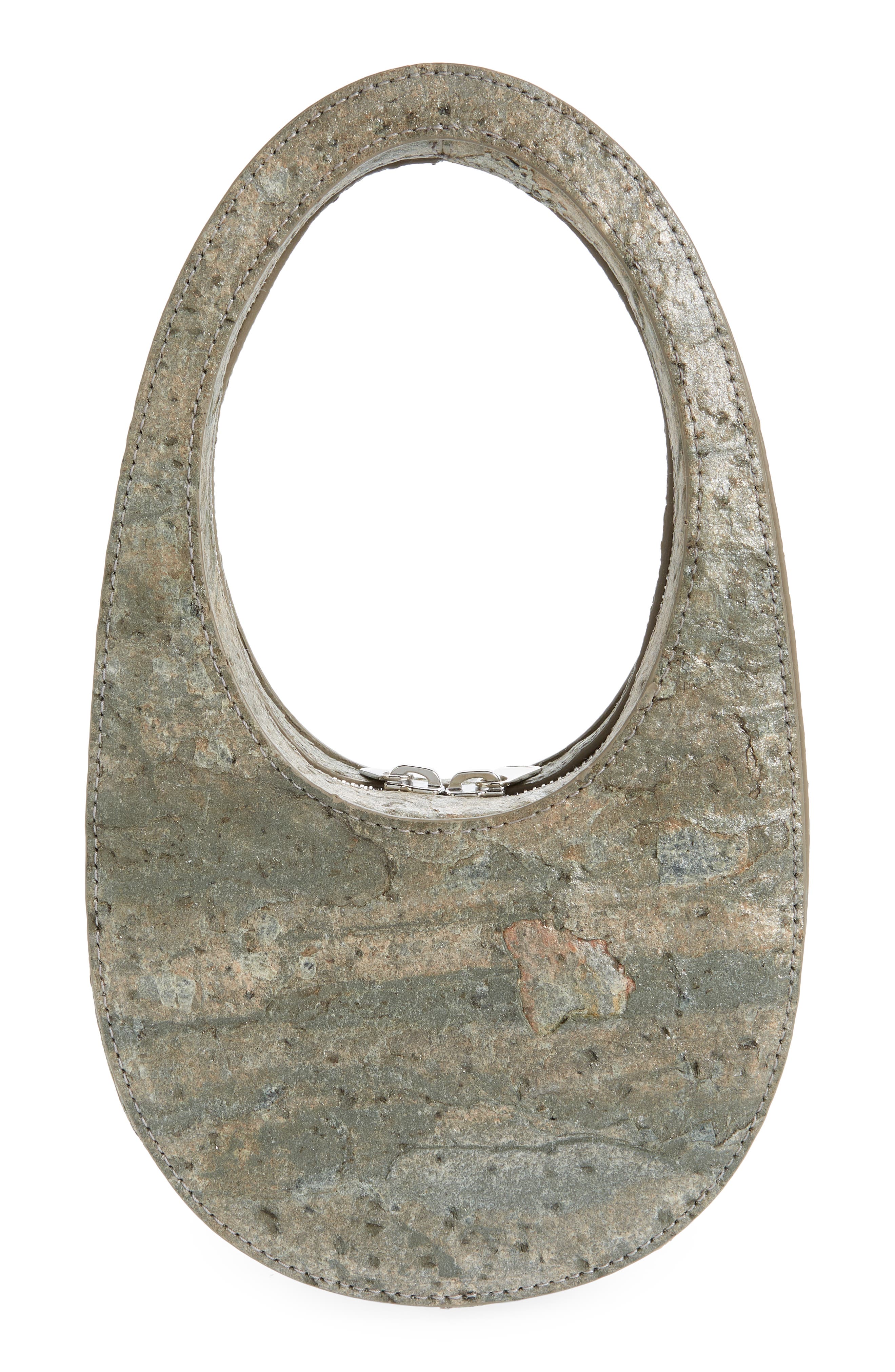 Coperni Mini Swipe Leather Top Handle Bag, Alternate, color, 