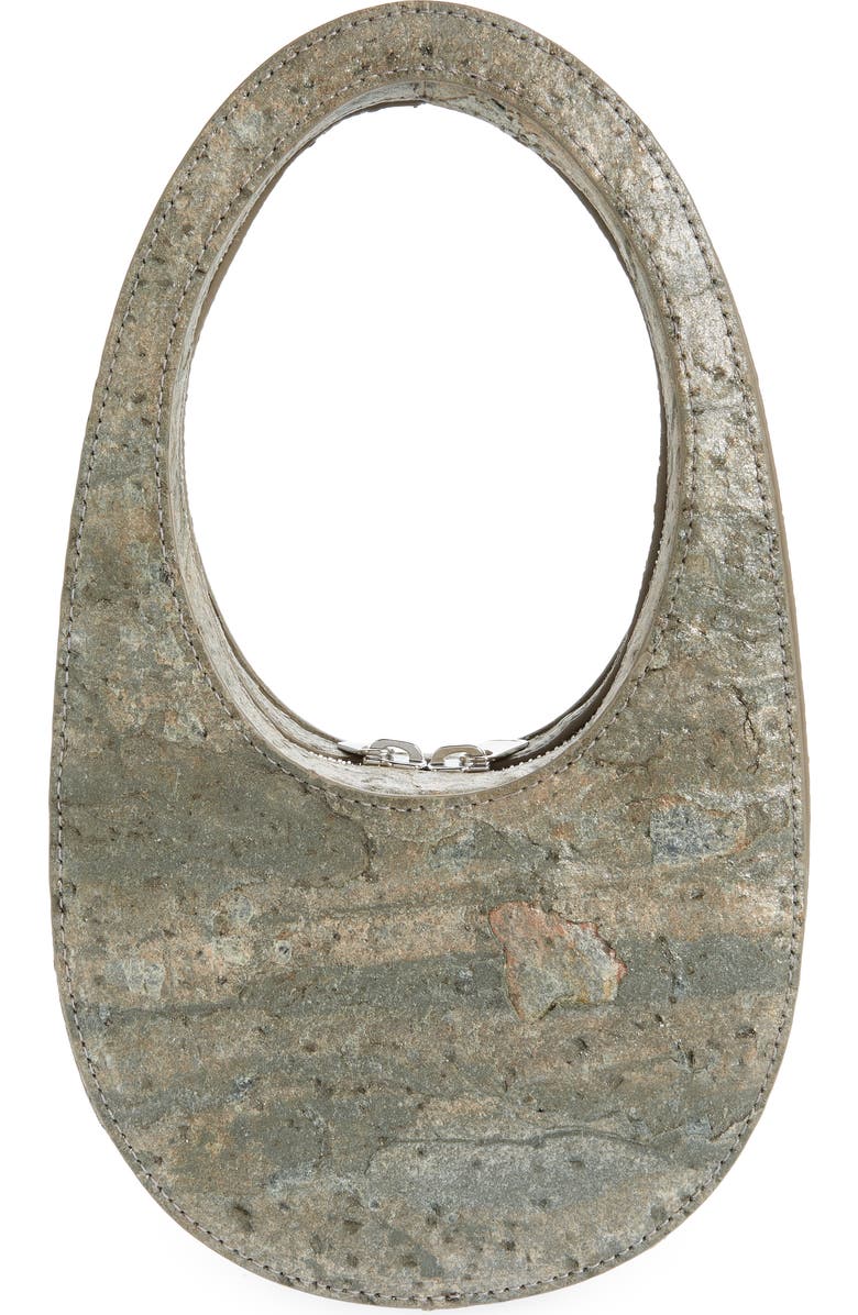 Coperni Mini Swipe Leather Top Handle Bag, Alternate, color,