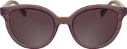 Longchamp Le Pliage 52mm Gradient Round Sunglasses