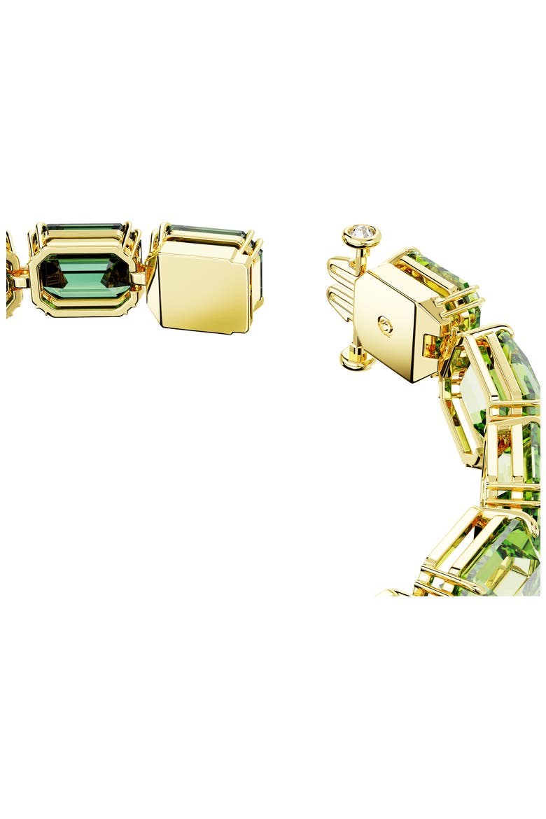 Millenia Octagon Cut Crystal Bracelet, Alternate, color, GREEN