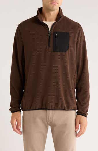Vault Chevron Knit 1/4 Zip Pullover