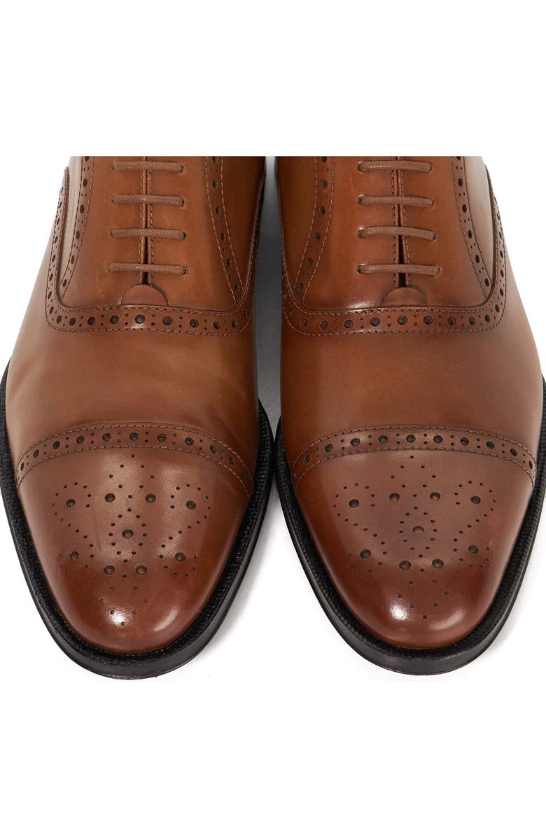 Dune London Soldiers Cap Toe Wingtip Oxford, Alternate, color,