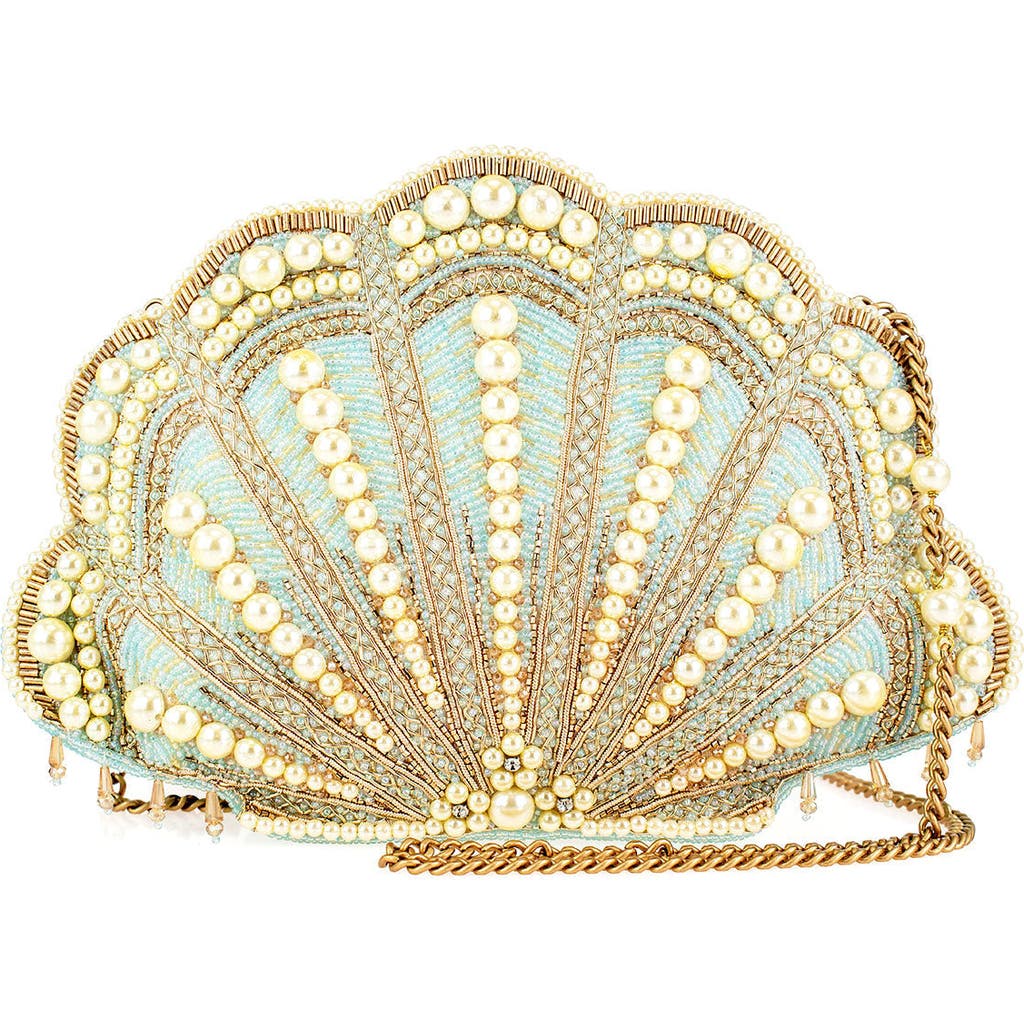 Mary Frances Accessories Seaside Luxury Crossbody Handbag In Blue