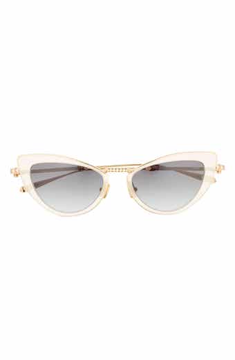 50mm Gradient Cat Eye Sunglasses