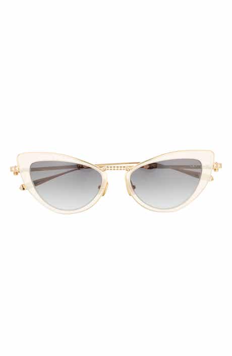 50mm Gradient Cat Eye Sunglasses