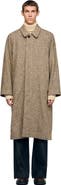 SANDRO Oversized wool coat