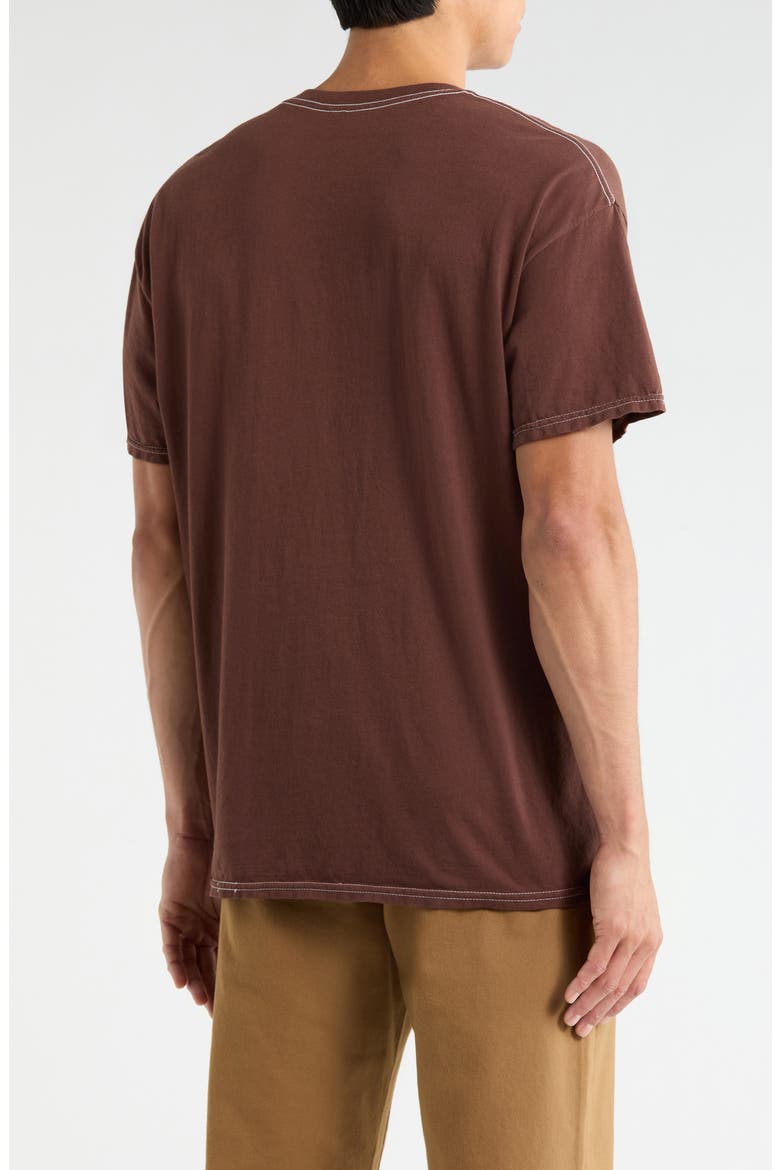Johnny Cash Boots Graphic T-Shirt, Alternate, color, BROWN PIGMENT DYE