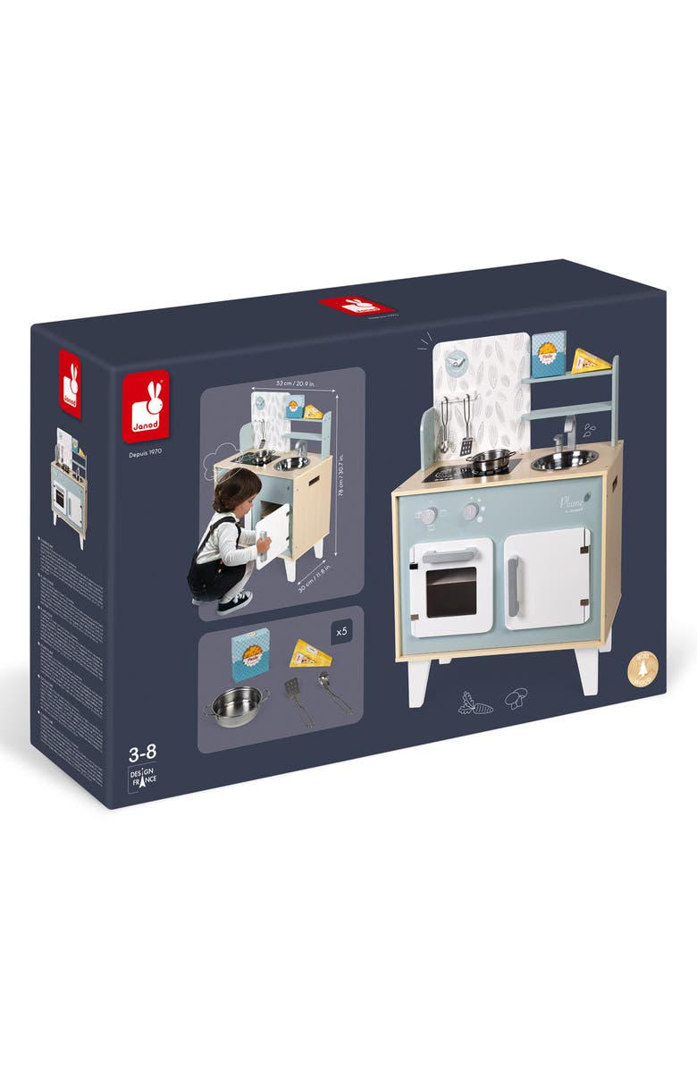 Janod Plume Kitchen Playset, Alternate, color, Blue