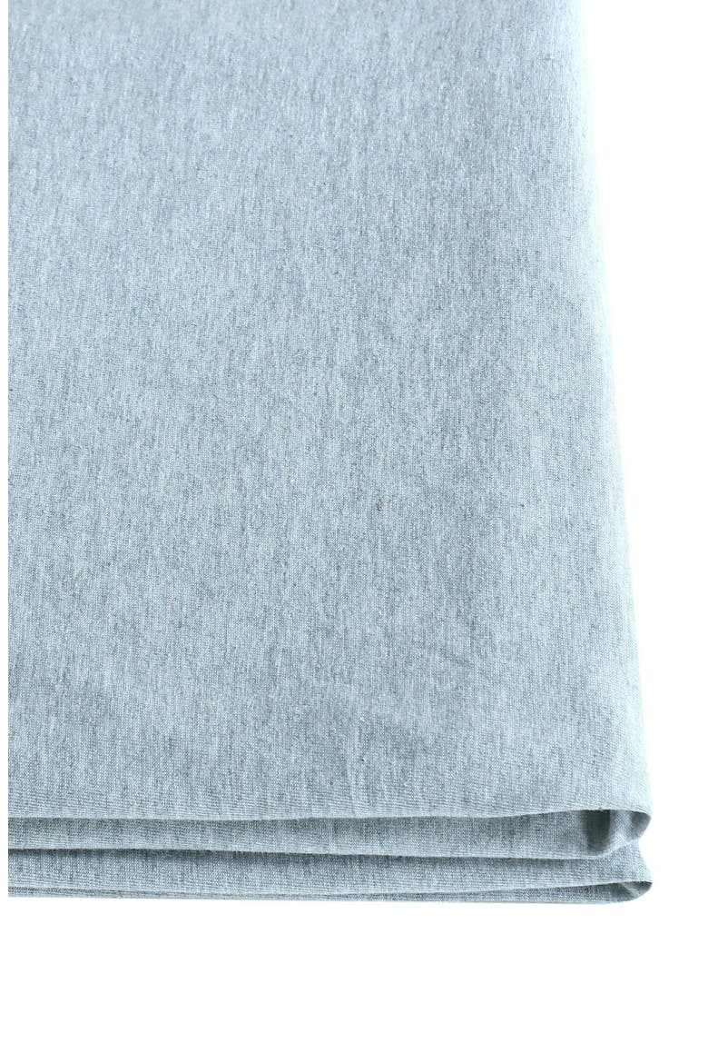 Mélange Cotton Blend Jersey Sheet Set, Alternate, color, LT-PASTEL BLUE