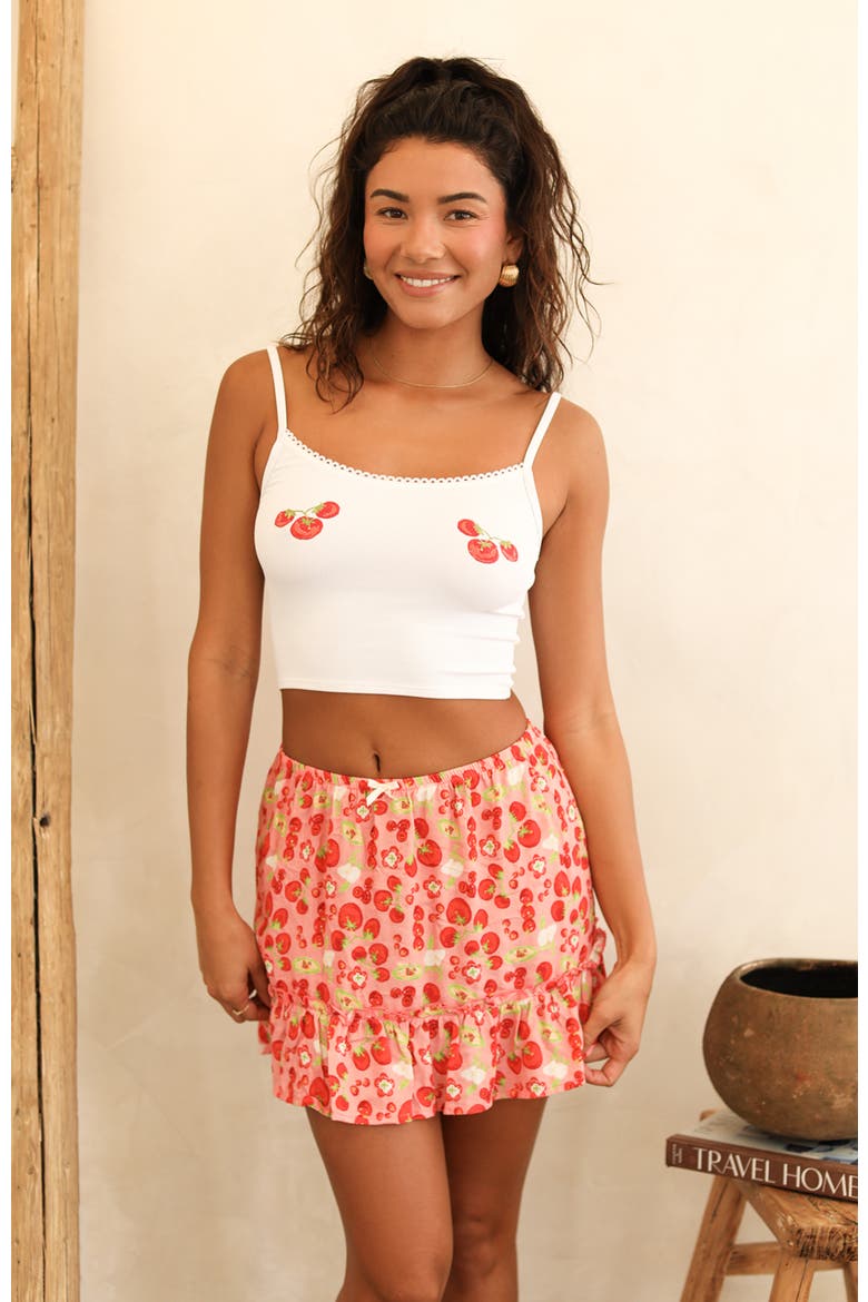 Luisa Tank Top, Alternate, color, Pomodoro