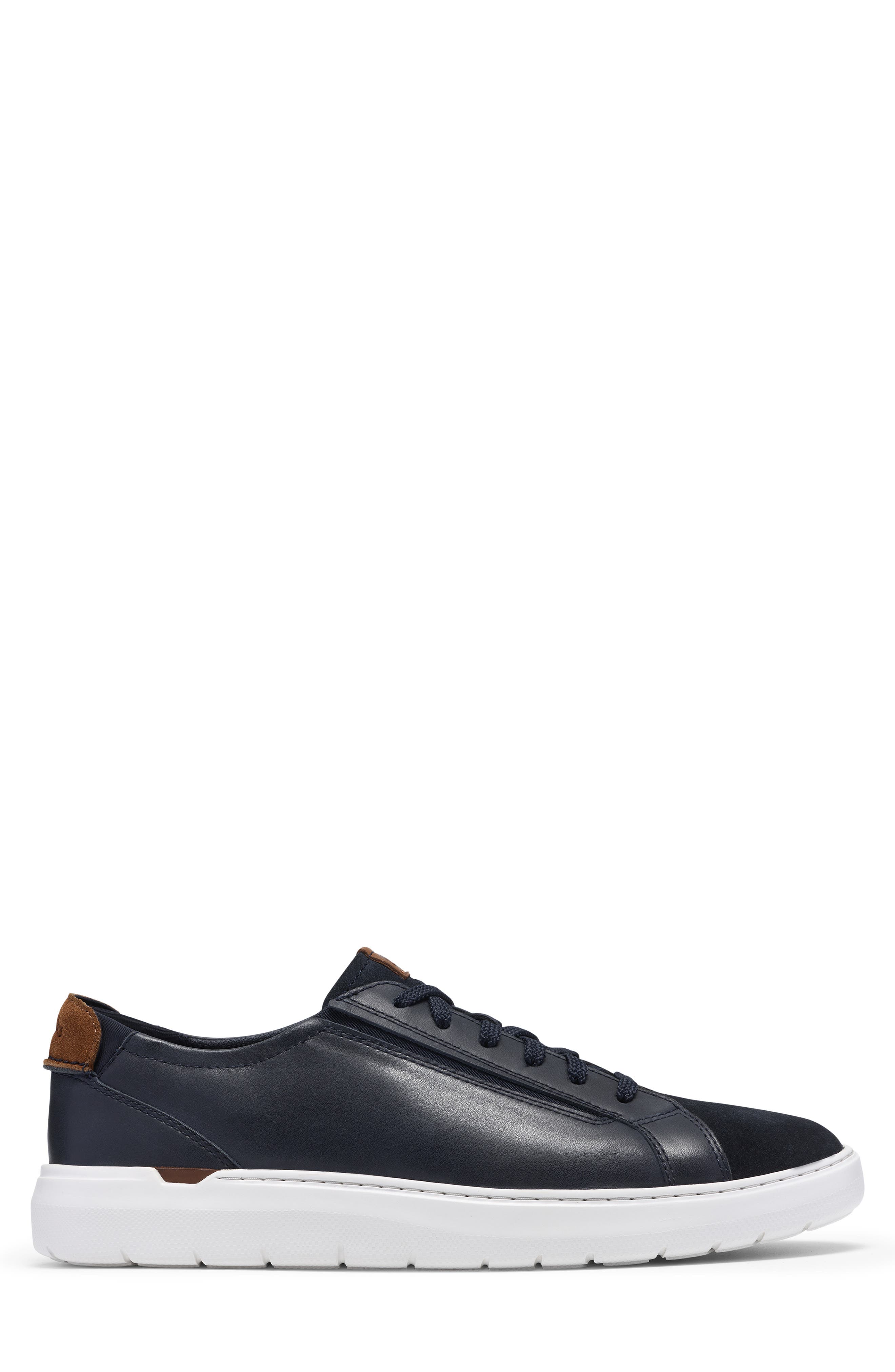 Flexwell Lace Sneaker, Alternate, color, NAVY COMBI