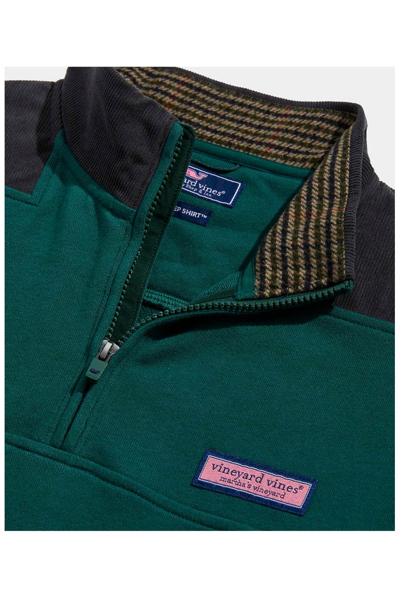Professor Shep Half-Zip Sweatshirt, Alternate, color, CHARLESTON GREEN