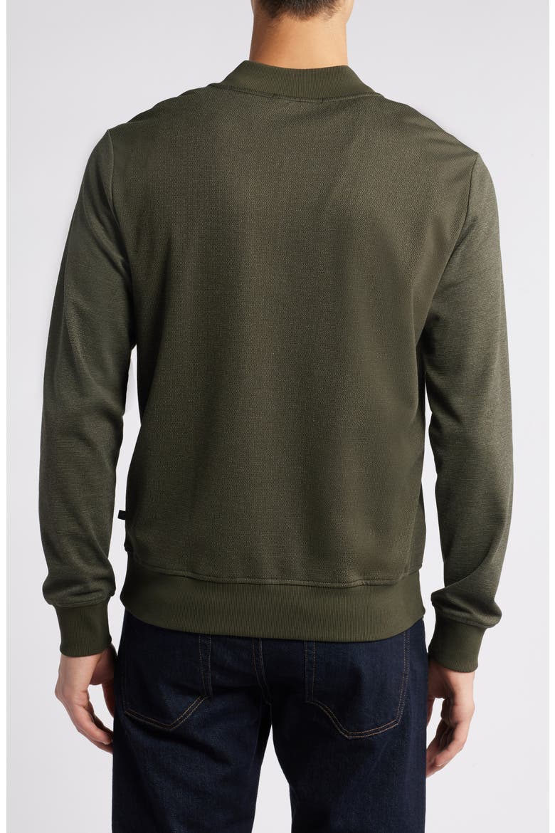Gawler Quarter Zip Pullover, Alternate, color, OLIVE