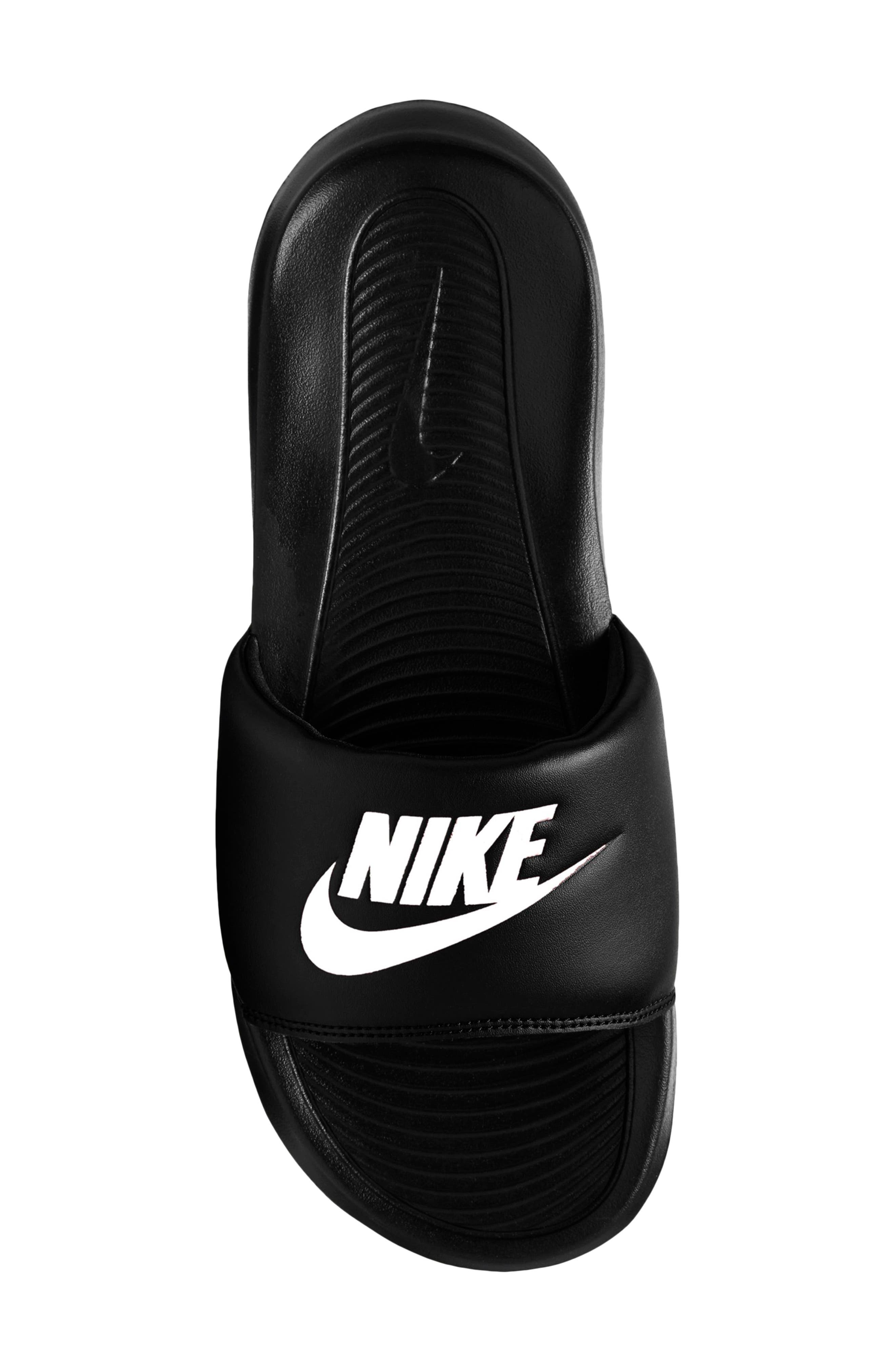 Nike Victori One Sport Slide, Alternate, color, 002 Black/White