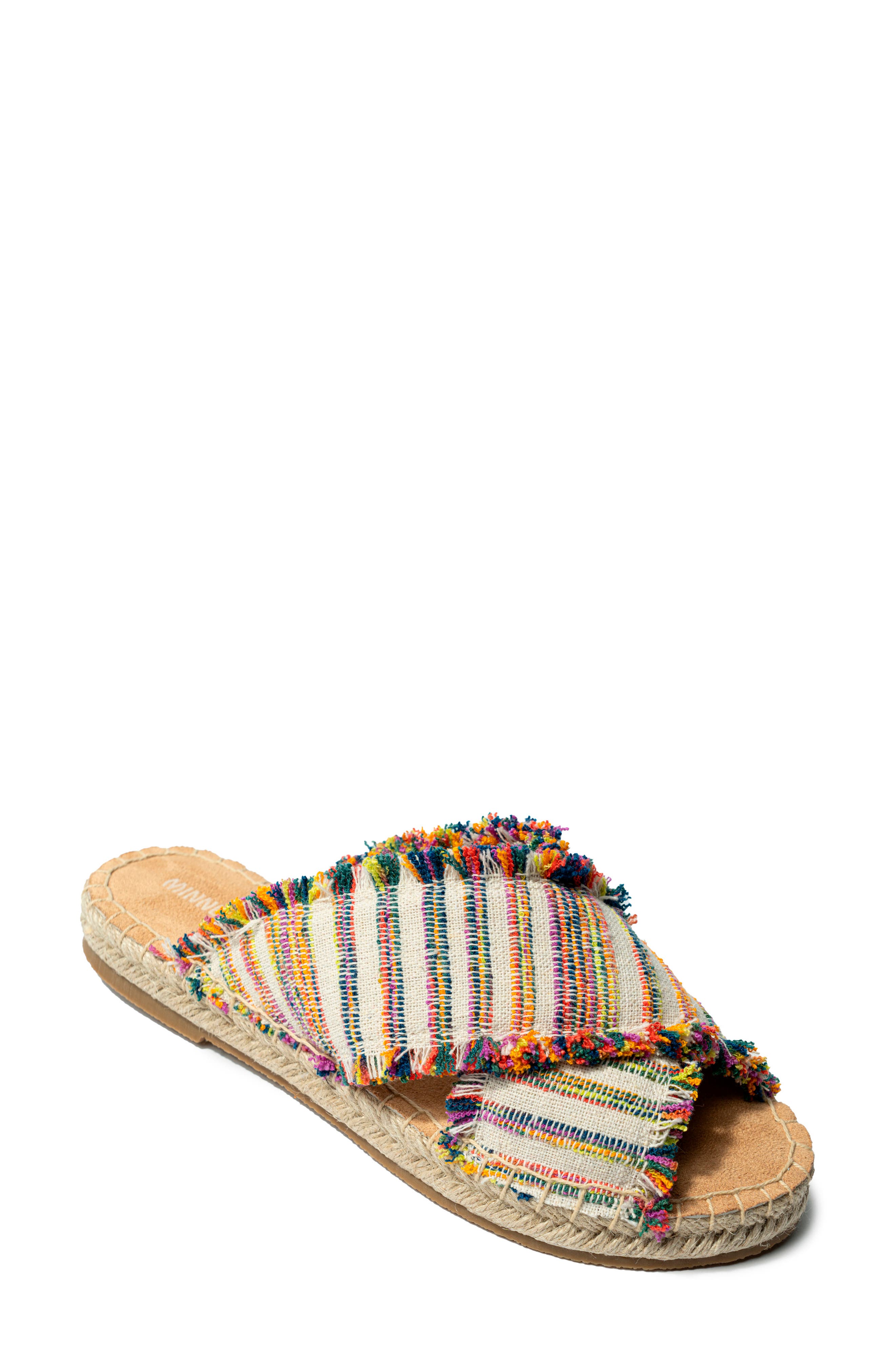 Pepper Sandal, Main, color, FIESTA STRIPE
