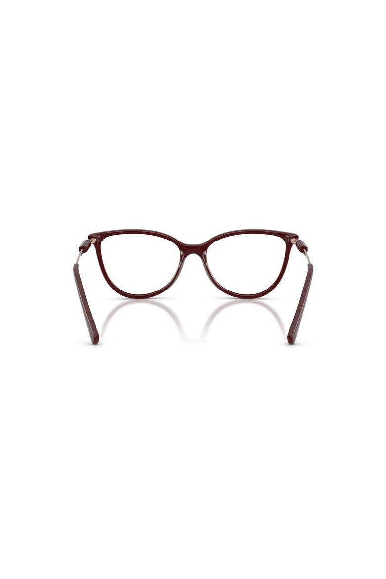 54mm Cat Eye optical glasses, Alternate, color, Red