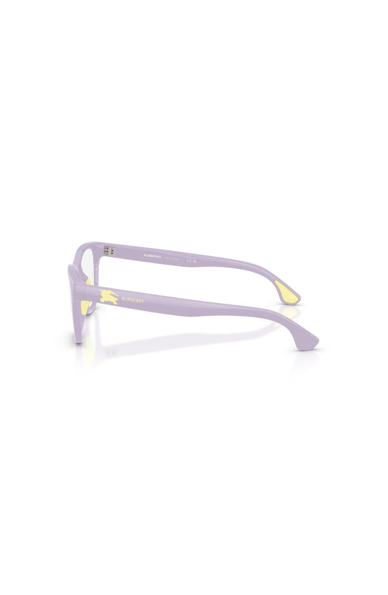 Burberry 47mm Cat Eye optical glasses, Alternate, color, Violet