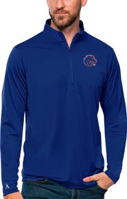ANTIGUA Men's Antigua Royal Boise State Broncos Tribute Quarter-Zip Top