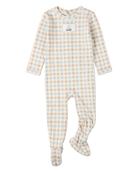 Baby Let Your Dreams Set Sail Pointelle Footie