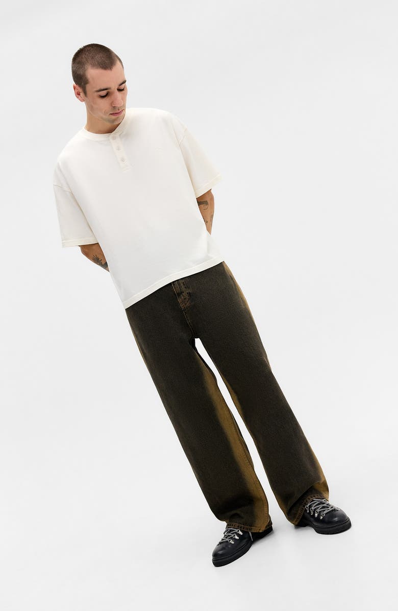 BDG Urban Outfitters Side Spray Jack Jeans, Alternate, color, Temper Black