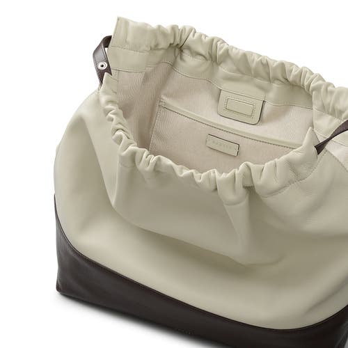 Radley The Portobello Large Drawstring Shoulder Bag In White