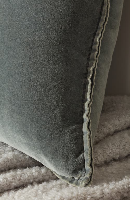 Nordstrom Velveteen Accent Pillow In Green