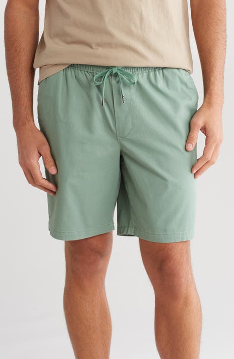 Stretch Cotton Twill Shorts