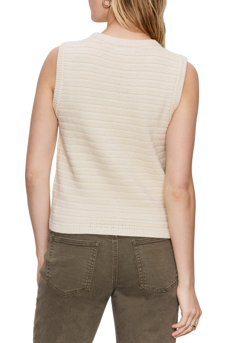 Textured Sweater Vest, Alternate, color, MACRAME