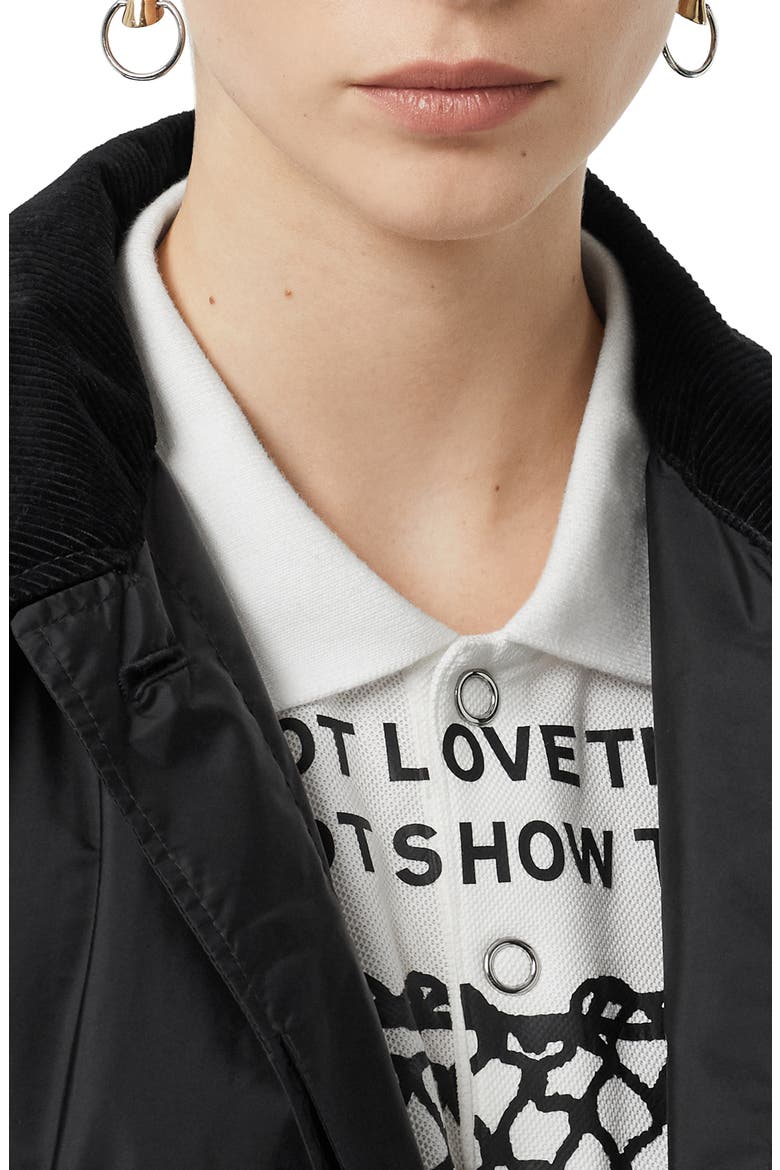 Gullane Tringford Waterproof Rain Parka, Alternate, color, BLACK