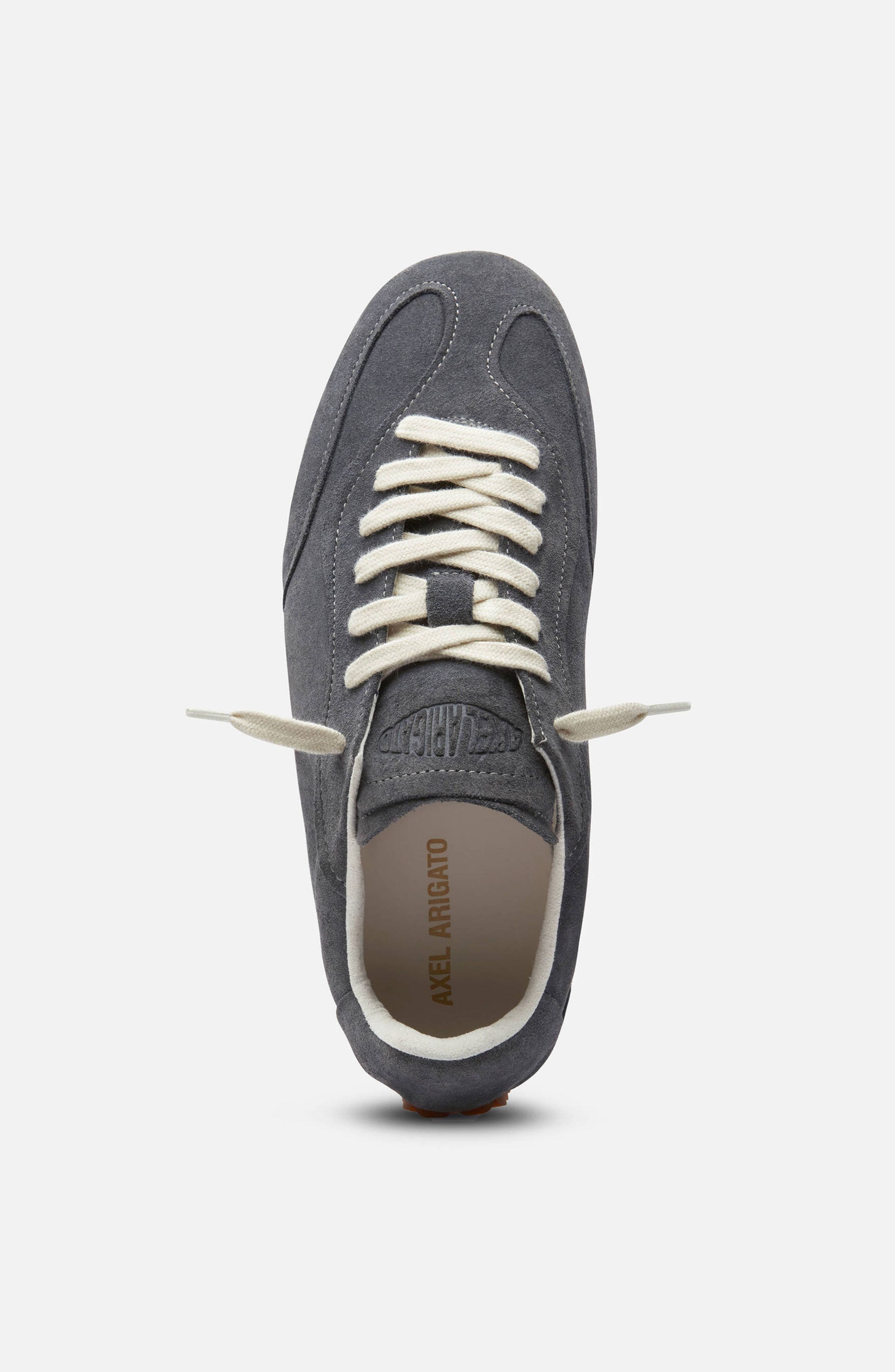Daze Suede Runner - Men's, Alternate, color, Dark Grey/Dark Grey