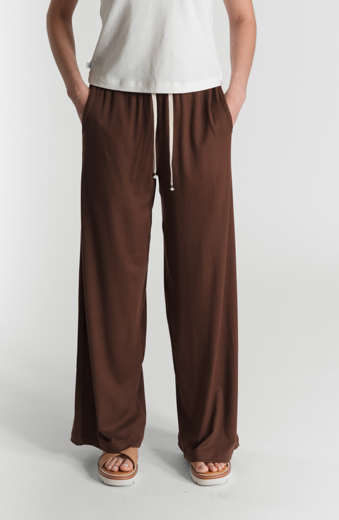 Modal Rib Flow Pant