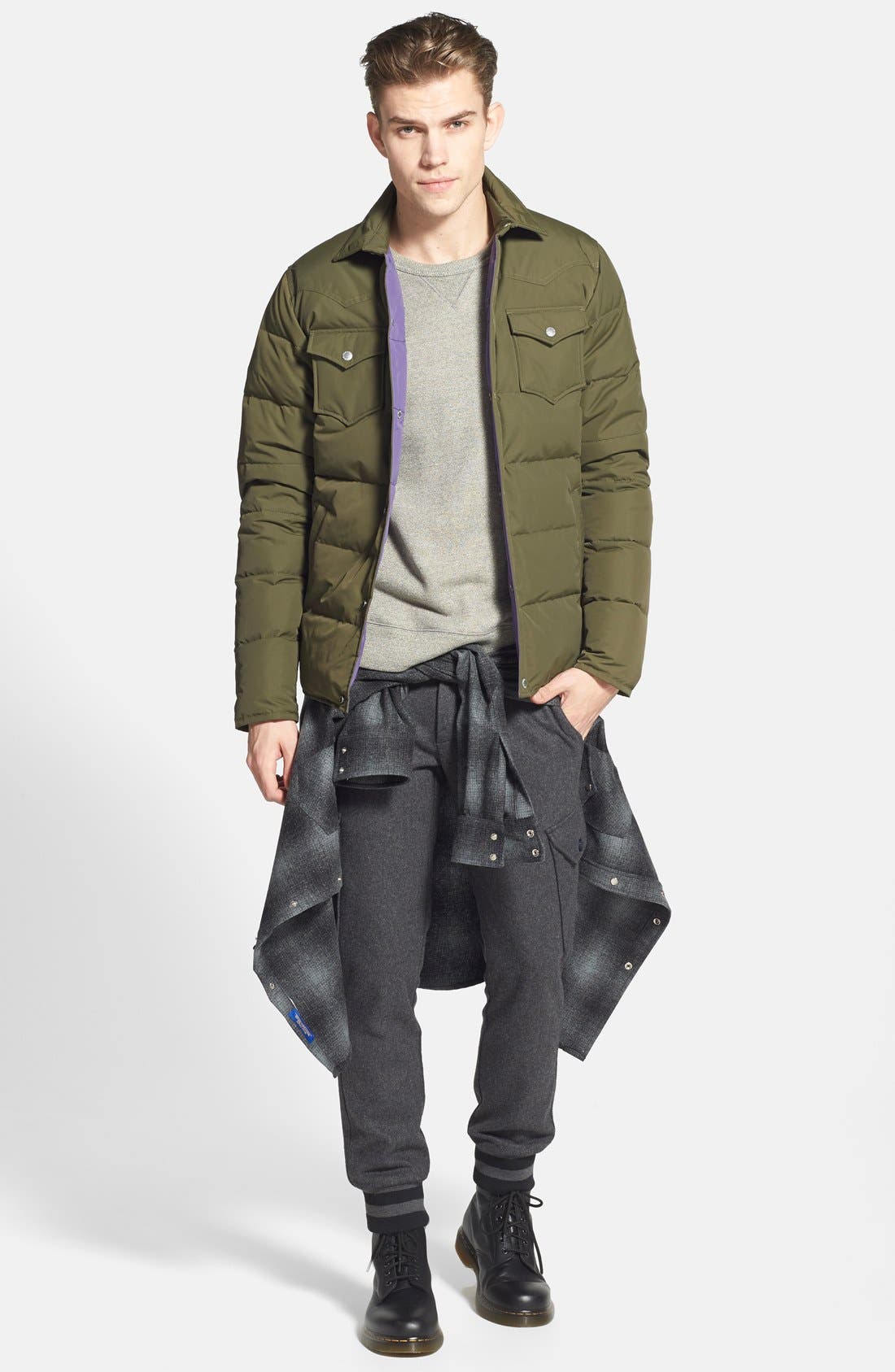 Dr. Martens 'Original 1460' Boot, Alternate, color, 