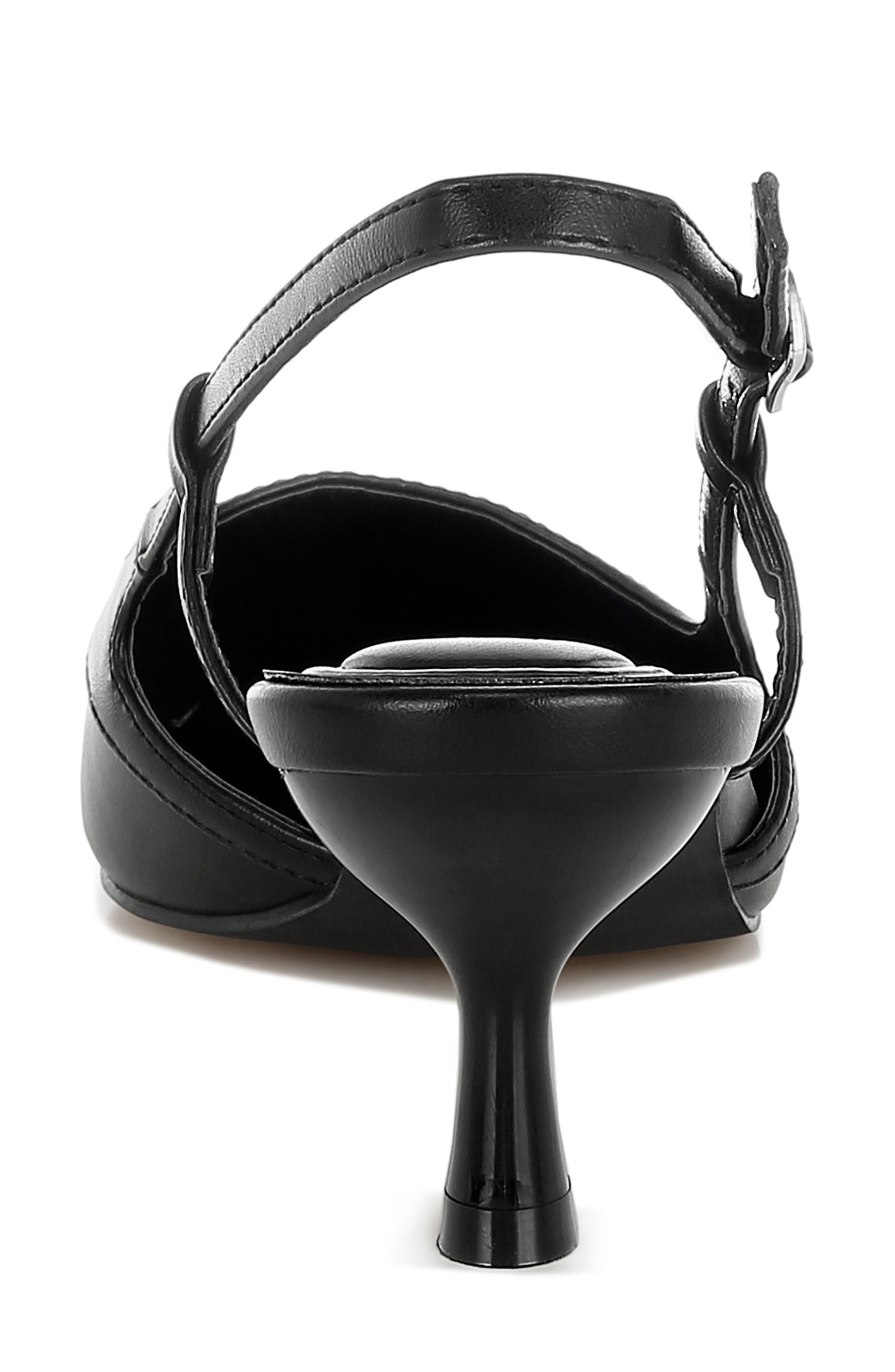 LONDON RAG Luxton Kitten Heel Slingback Pump, Alternate, color, Black