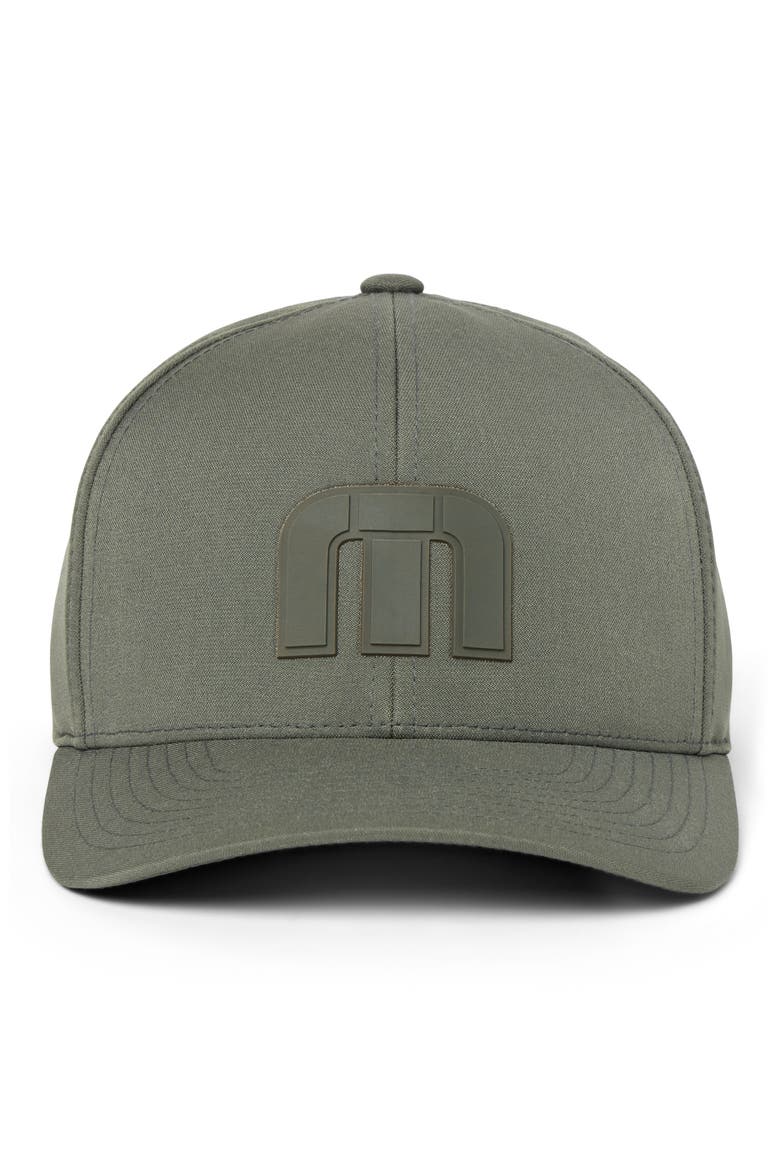 Bahamas Tech Snapback Hat, Alternate, color, DARK OLIVE