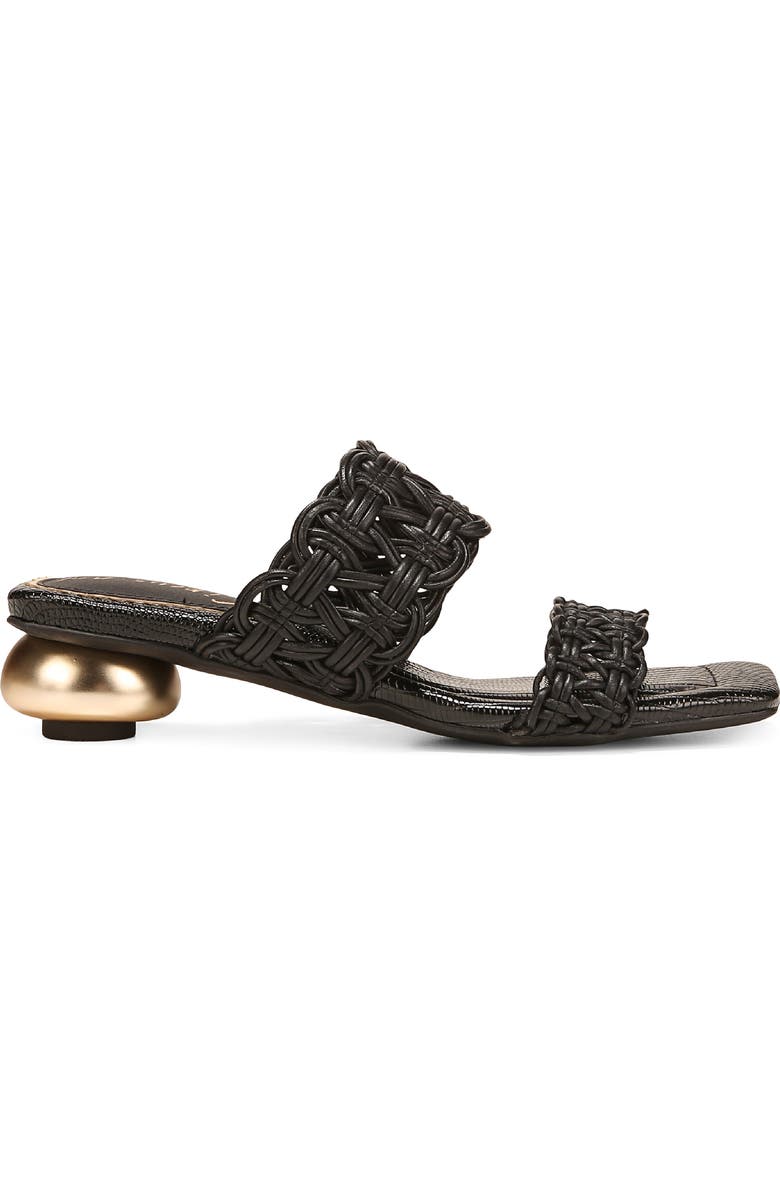 Circus NY by Sam Edelman Clover Woven Strap Sandal, Alternate, color, Black