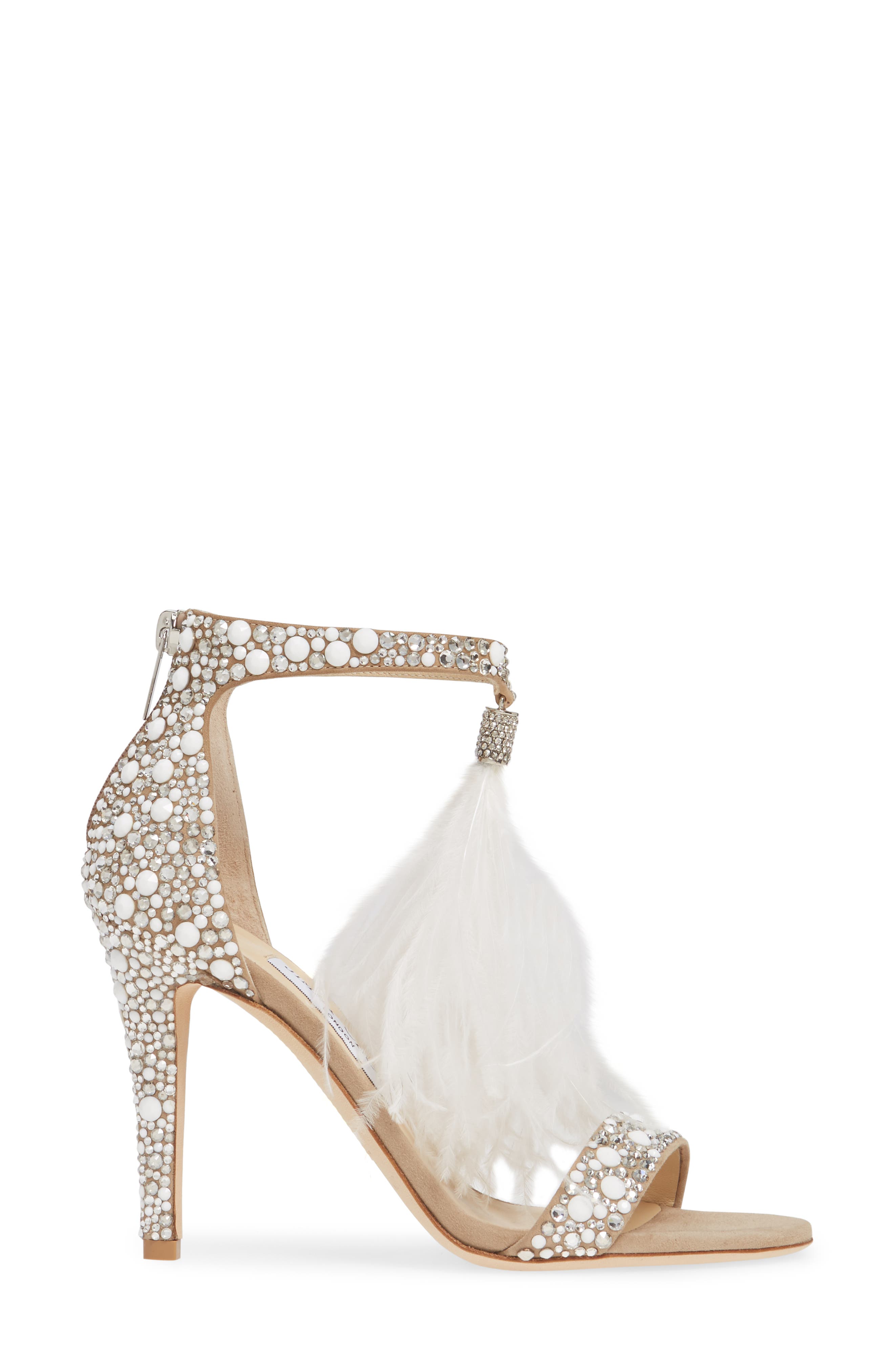 Jimmy Choo Viola Crystal Embellished Ankle Sandal, Alternate, color, 