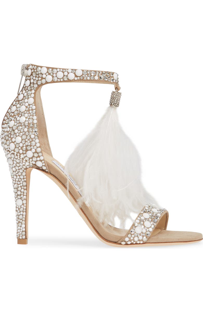 Jimmy Choo Viola Crystal Embellished Ankle Sandal, Alternate, color,