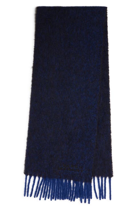 Firny Alpaca Blned Fringe Scarf