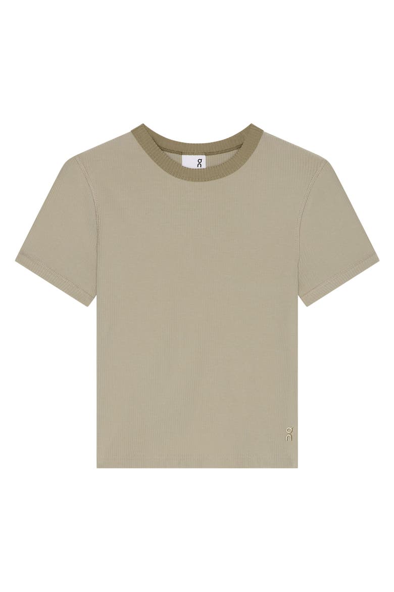 x Zendaya All Day Rib T-Shirt, Main, color, BRUME