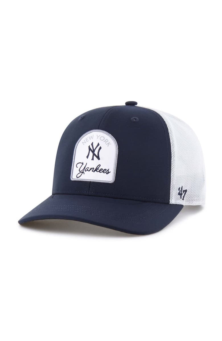 
47 Men
s 
47 Navy New York Yankees Gimmie Golf Trucker Adjustable Hat, Main, color, Navy