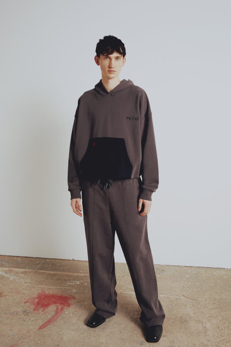 Cotton Your *Itch Two Cord Hoody, Alternate, color, Anthracite
