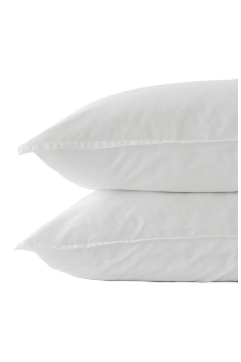 Organic Room Service Sateen Sham 2-Pack, Alternate, color, White